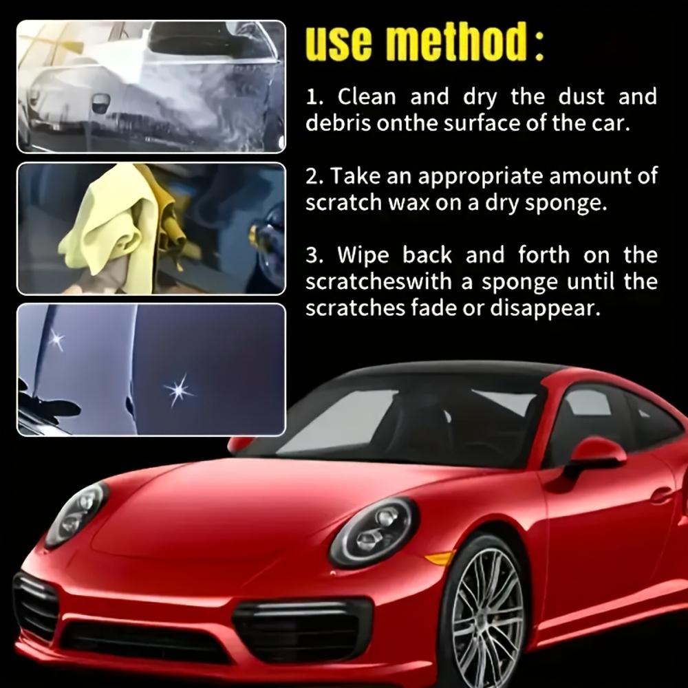JOKJOK Car Scratch Remover & Polish Kit - Quick-Acting Scratch Repair, Restores Shine & Smoothness, Protects Paint, Easy Applica