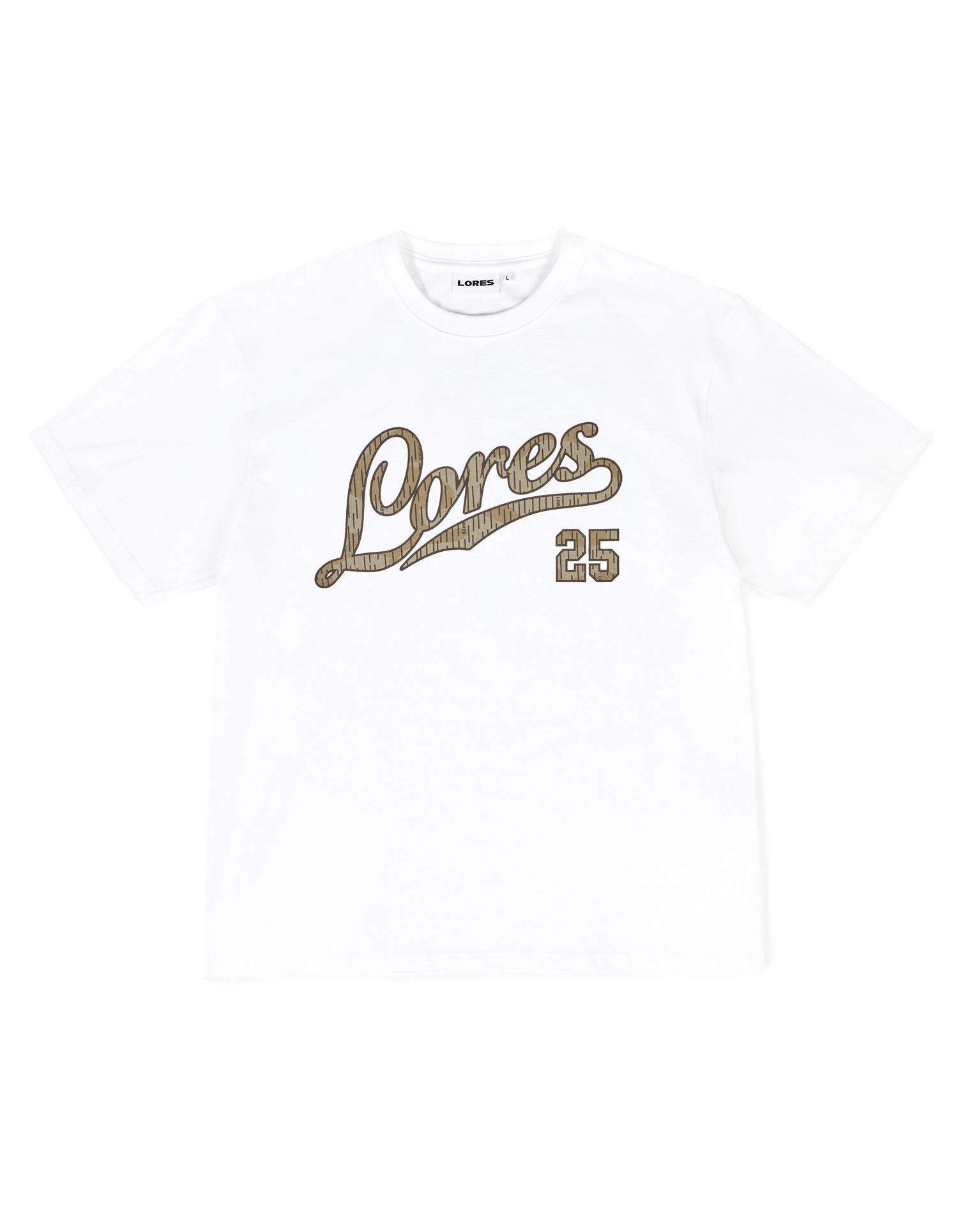 Roars Script Fade Logo S/S Tee - White Reference/L