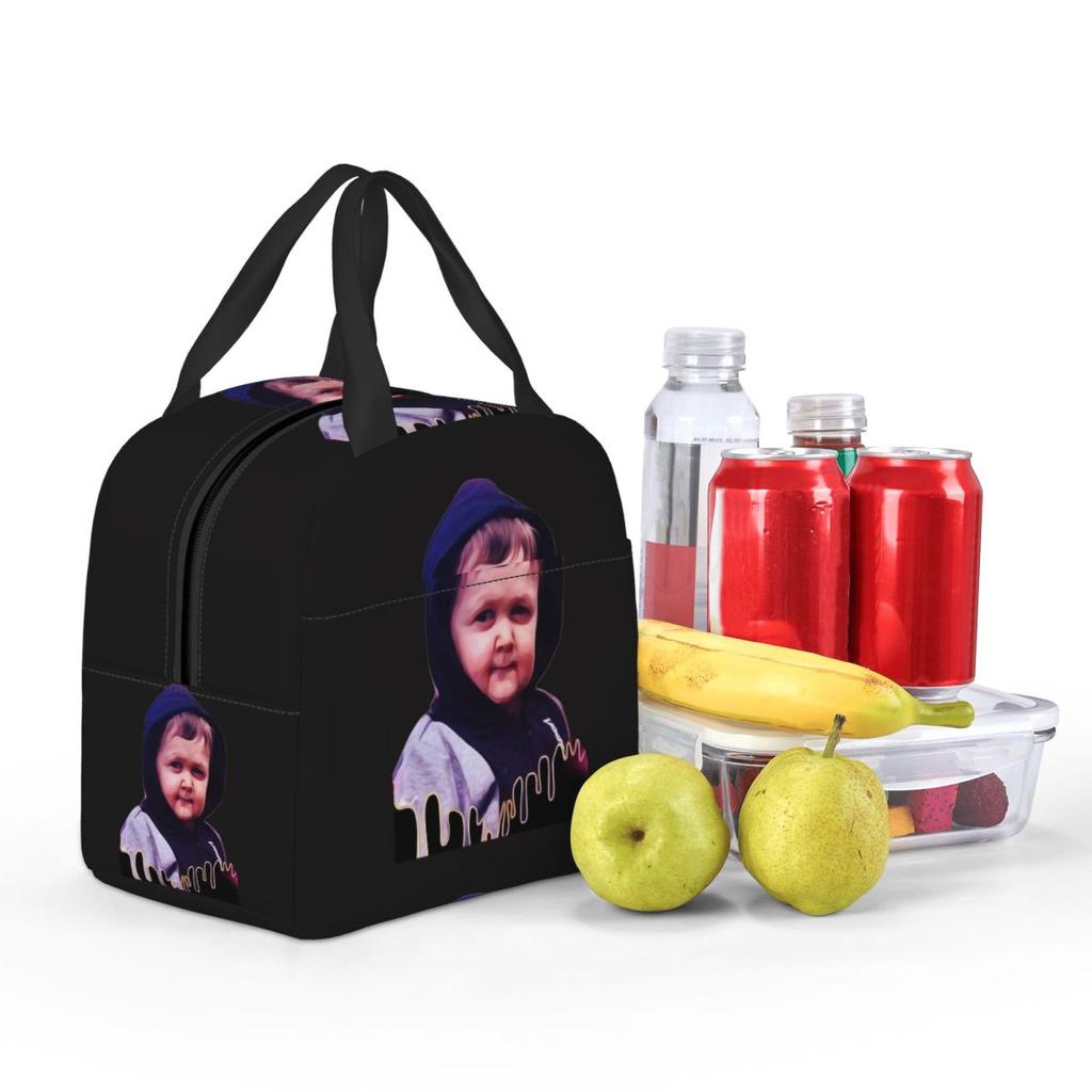 Hasbulla Magomedov Insulated Lunch Bag for Kids School Cooler Thermal Food Box Tote Portable Lunch Boxes Container