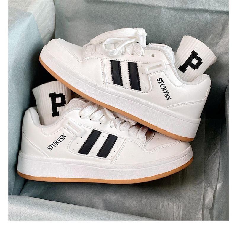 Guochao couple versatile platform bread shoes men's and women's 2 spring new student sports and leisure shoes