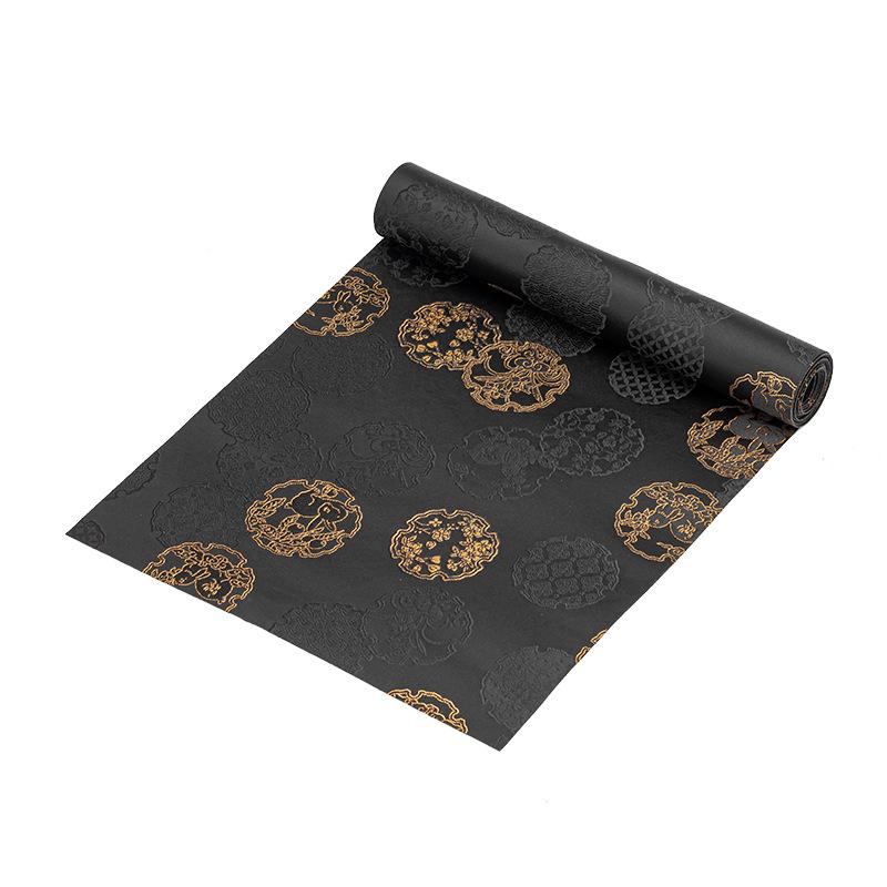 Chinese Retro Zen Waterproof Table Flag Mat TeaTable Cloth Long Tablecloth Tea Table Tea Accessories Gifts Table Runner