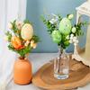 Sophisticated Easters Foam Eggs Bouquet Decoration Bright Color Suitable for Holiday Atmosphere Home Party Display