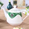 BORREYKeramické s filtrem Čajová konvice Evropského stylu Rychlovarná konvice Kávová konvice Domácí dekorace umělecké dílo Keramické nádobí Svatební dárek k narozeninám