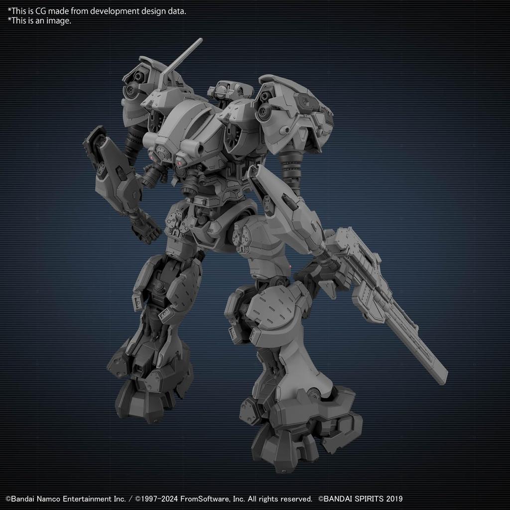 BANDAI SPIRITS 30MM ARMORED CORE VI FIRES OF RUBICON RaD ORBITER Plastic Model Kit CC-2000 Pre-colored