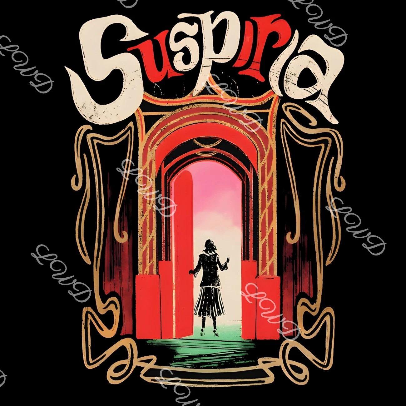 Suspiria poster art T-Shirt | Vintage horror movie tee 3XL
