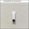 In Stock 10g Eye Cream Empty Tube - Milky White Refillable Skincare Cosmetics Packaging 