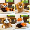 Cartoon Plush Toy Pillow With Magnetic Closure For Kids Girls Boys Sleep Comfort