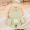 Frog With Hat Plush Toy Cartoon Stuffed Doll Pendant Decoration Kids Gift Cute