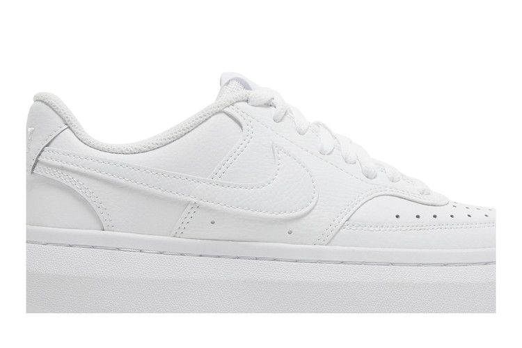 Nike Court Vision Alta Low Triple Blanc (aux femmes)