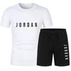 Mens Casual Shorts Set Breathable Mesh Cotton T-Shirt Sportswear Teens Adults