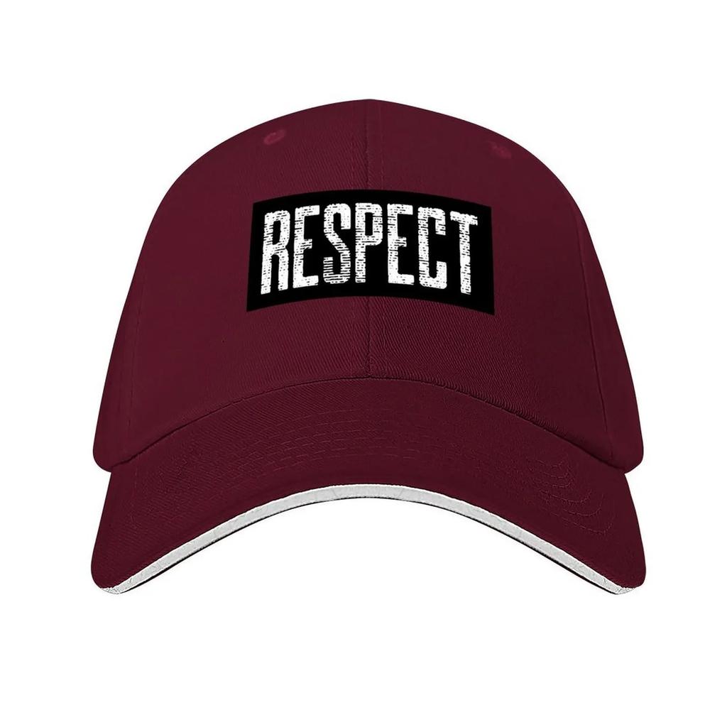 Respect Baseball Cap Sports Cap western Hat black Golf Mens Hats Womens