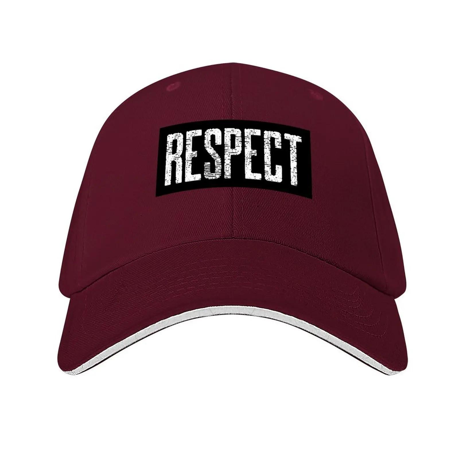Respect Baseball Cap Sports Cap western Hat black Golf Mens Hats Womens