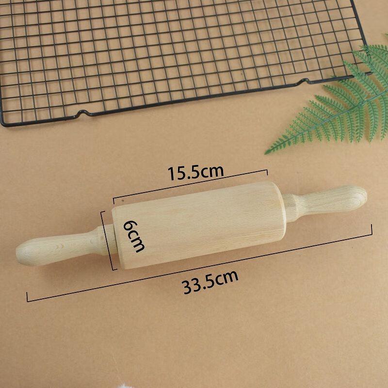 

Qianxing Solid Wood Carved Rolling Pin