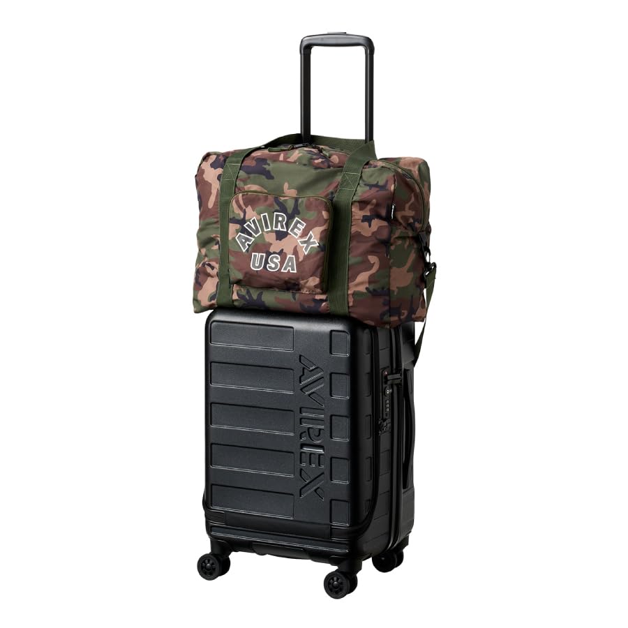 AVIREX Bag Tote Bag Bag Folding Travel Bag Folding Bag Carry Bag Cute Children Kids Travel Goods Travel Goods Travel Goods Avirex Carry-on (Olive)