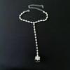 Exquisite Rhinestone Finger Bracelet & Ring: Minimalist Women's Hand Chain Jewelry