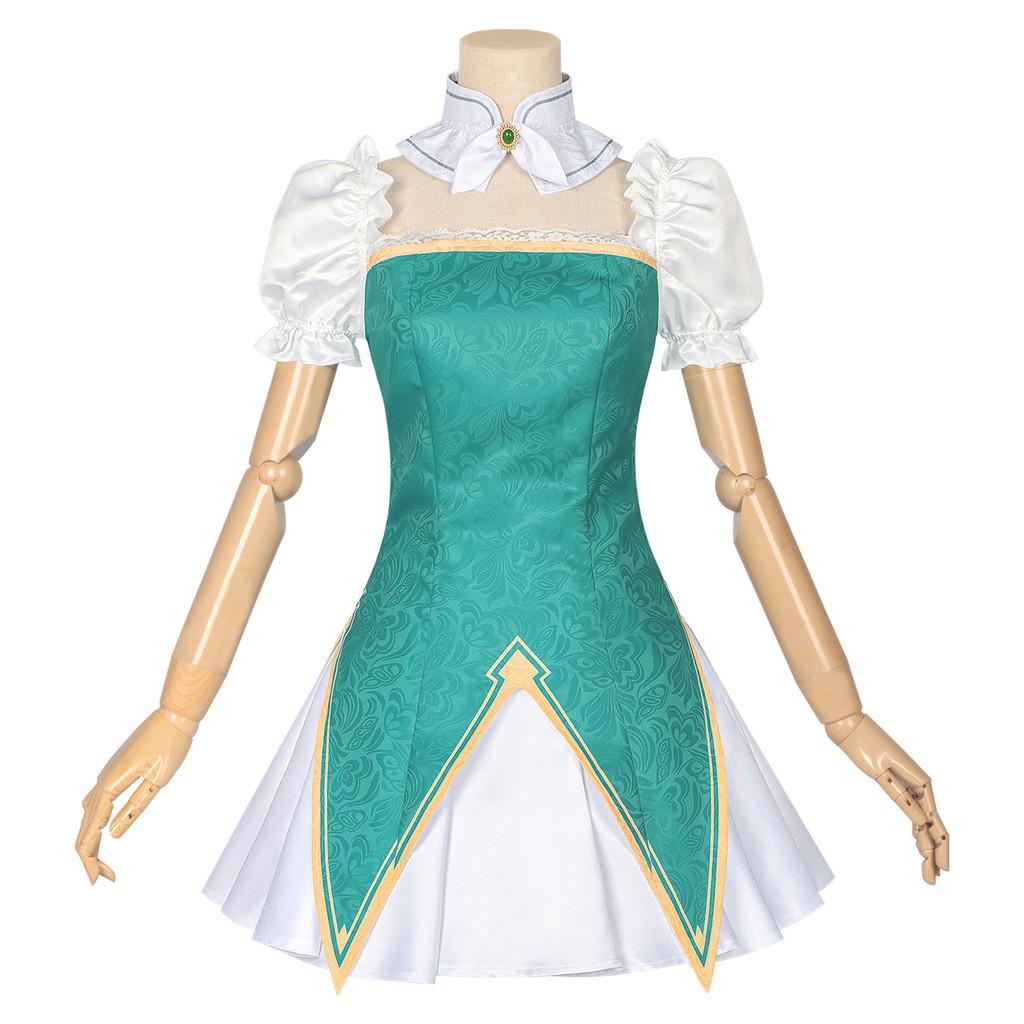 Volcano Princess Luce Cosplay Costume With Linen Fabric For Anime Fans