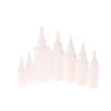 5/10/20/30/50/60/100Ml White Squeeze Dropper Empty Bottle With Screw Cap Eyes Liquid Ink Oil Dropper Paint Pigment Bottles