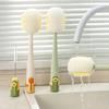 5-In-1Cup Multifunctional Washing Tool For Household Use Cup Brush Water Cup Thermos Cup Brush Milk Bottle Cleaning Sponge Brush