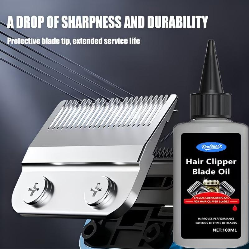 100Ml Hair Trimmer Blade Oil Electric Clipper Shaver Maintenance Oil Lubricant Prevent Rusting Sewing Hair Salon Clipper Oil 100ml  towel