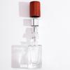 30ml Transparent Square Glass Perfume Bottle with Rounded Corners and Fine Mist Spray