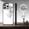 C-Cool Dark Catgothic C-Cross For Magsafe Phone Case for iPhone 17 16 15 14 13 12 11 Series Wireless Charging