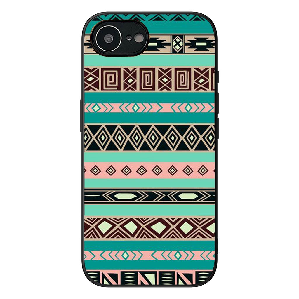 Aztec Tribal Tribe Colorful Flower Phone Cover Case for Apple iPhone 17 16 11 Pro XS Max XR 6 7 8 Plus + 16E SE Casing
