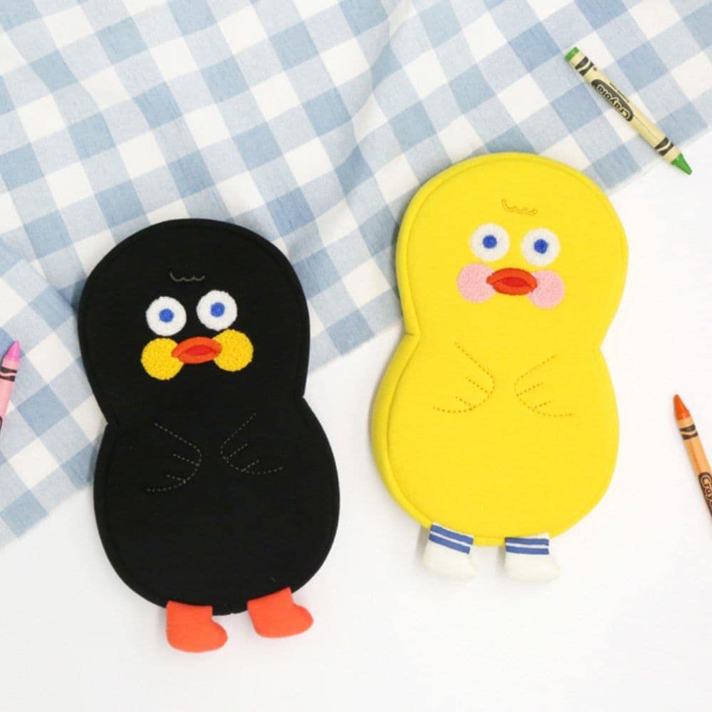 Branch Brother Marks Duck Black Pencil Case BRB-PEC08-BK