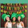 St. St. Patrick's Day Irisches Festival Deko Banner Kuchenaufsatz Partyzubehör