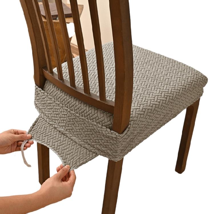 Ergonomic Chair Slipcover Slip Proof Silicone Particles Bottom Surfaces Foam Padding Water Resistant Seat Protectors