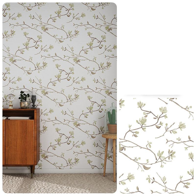 Self-Adhesive Waterproof Wallpaper Anti-Mold Washable Print Non-Slip Wear-Resistant Bedroom Living Room Accent Wall Decor