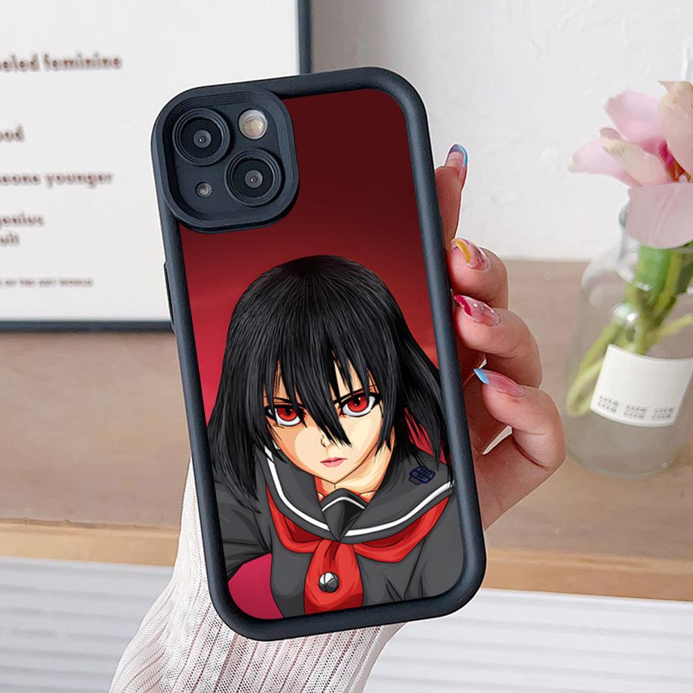 

Akame Kurome Thicken TPU Mobile Phone Case for iPhone 17 16 15 14 13 12 11 Air Pro Max Plus Colorful Cover iPhone 11 Pro