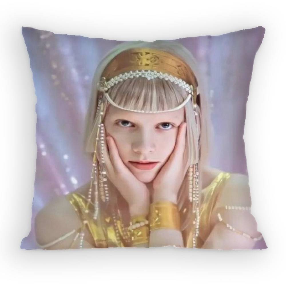 Singer AAurora AAksnes Pillow Case Sofa Living Room Bedroom Headboard Backrest Cushion Square Cushion Nap Time