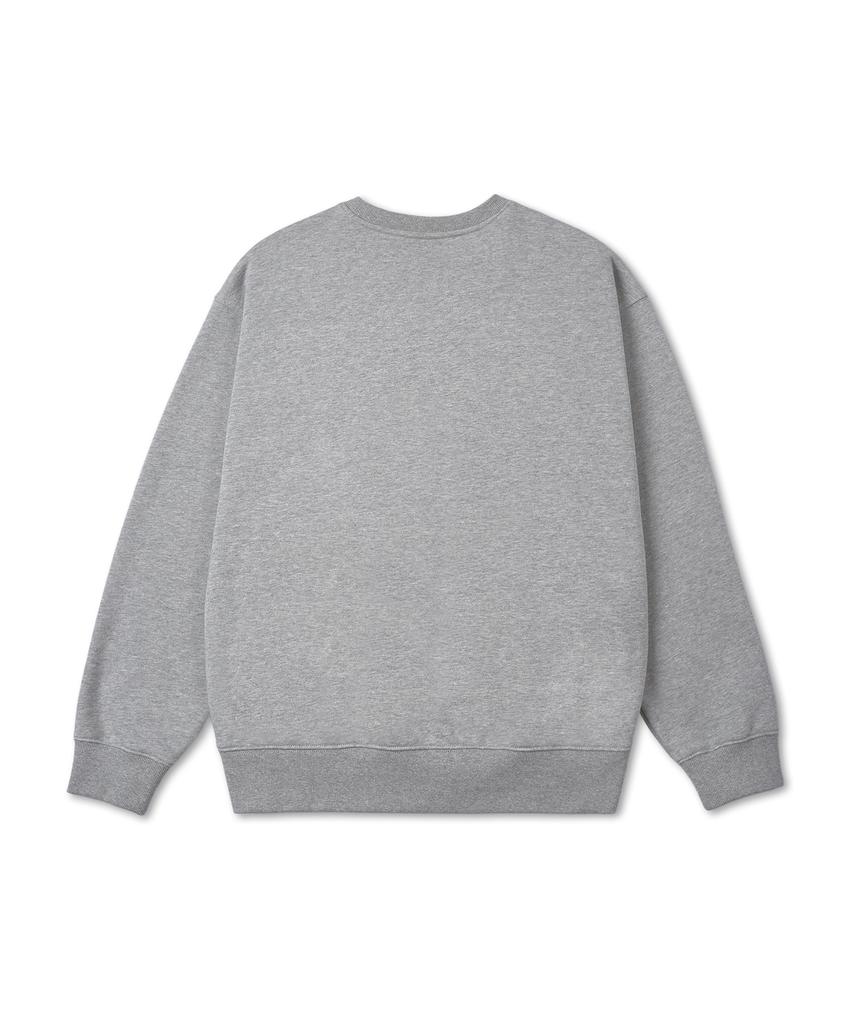 Treasure Flame Logo Sweatshirt Gray