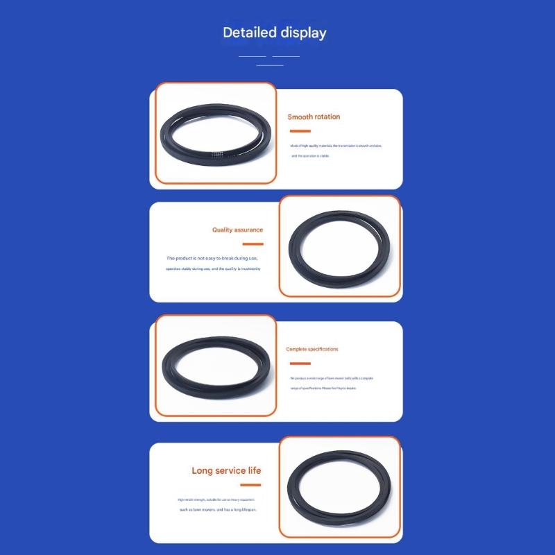 140294 Rubber Drive Belt For 532140294 LTH1542 LTH130 YTH150 YTH2148 YTH180 Grass Cutting Equipment Power Transmission