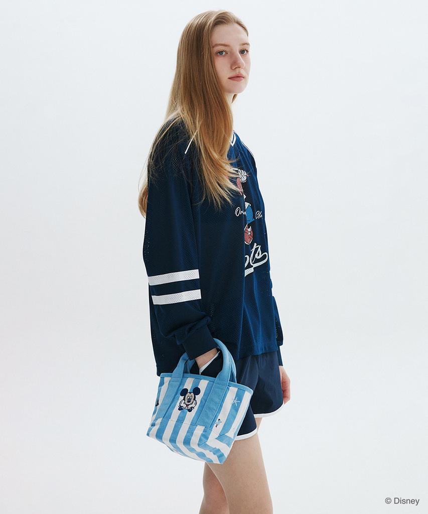 Clove [26Sm Clove] Mickey_Canvas Bag (Blue)