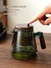 Cha Xun Handmade Glass Teapot Set with Vertical Handle