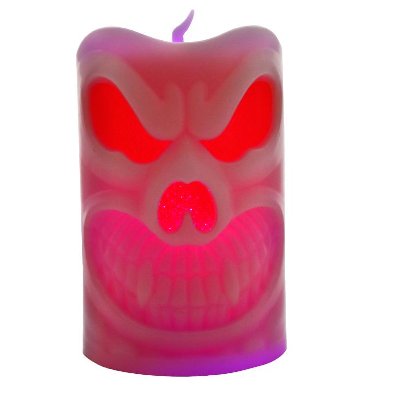 LED Halloween Skeleton LED Candle Pumpkin Decoration Lights