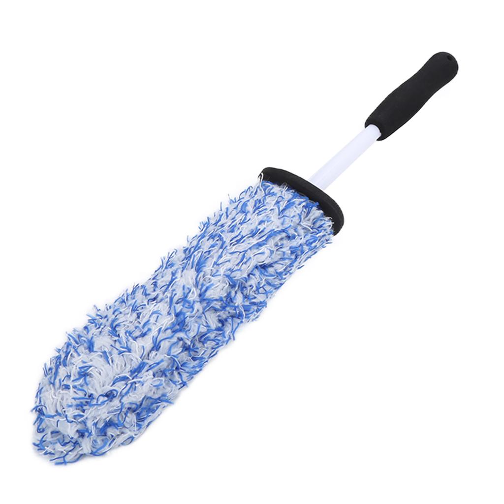 Car Wheel Tire Cleaning Brush Microfib Soft Multipurpose for Exhaust Bump Mudguard