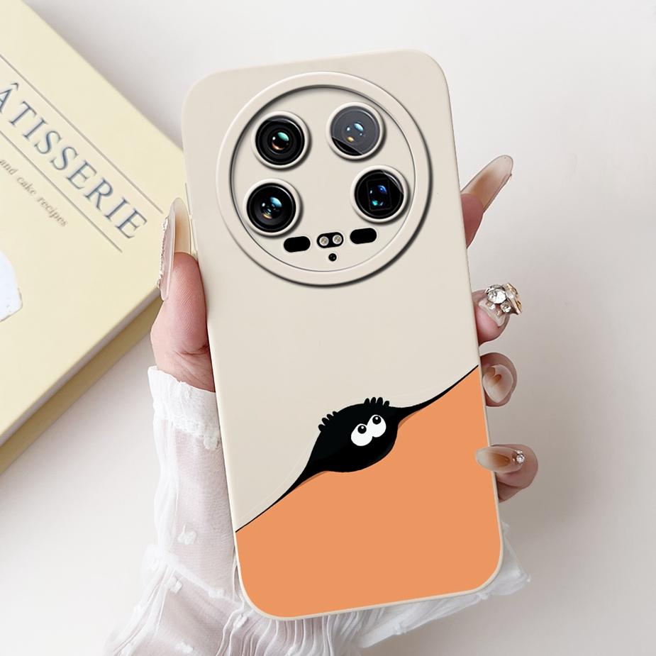 For Xiaomi 14 Ultra Case Cute Dinosaur Cartoon Cover Shockproof Phone Case For Xiaomi Mi 13 Ultra 13Ultra 14Ultra Soft TPU Shell