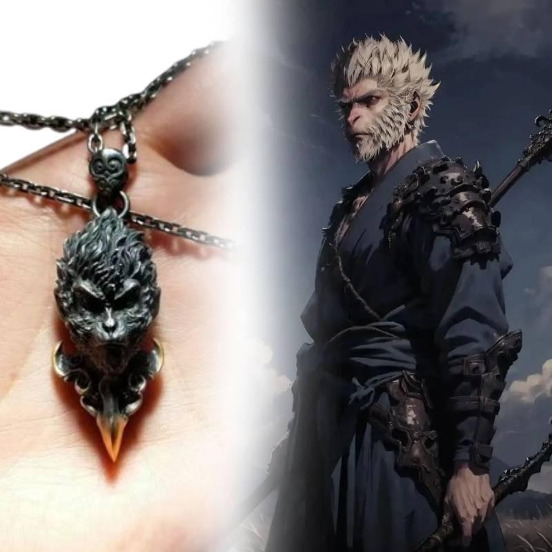 Black Myth Wukong Necklace Pendant Jewelry Accessory Decoration Peripheral Game