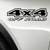 4X4 Off-road Reflexní samolepka Vyřezávané dveře Kufr Nárazník Obtisky SUV pickup Vodotěsné samolepky na auto Exteriér příslušenství