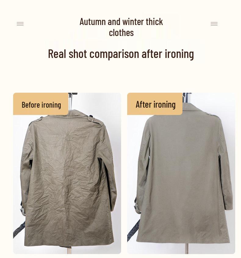Yuqiao Vertical Garment Steamer: Powerful Commercial & Home Use Electric Iron with All-Copper Core.