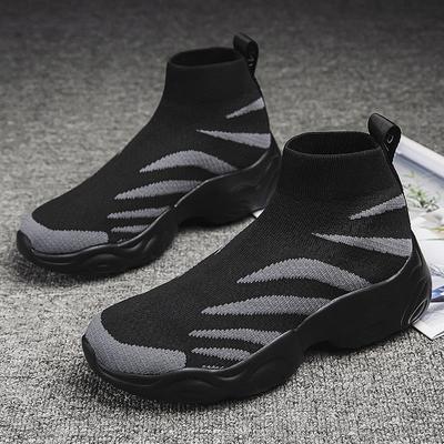 Verano Malla Tenis Slip-ons Running Transpirables Deportivos Caña Alta Ocio Caminar Zapatos Vulcanizados para Hombre Ofertas Zapatillas Retro Masculino