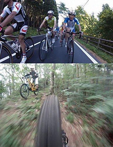 REC-Mount Saddle Rail Mount Type 2 [REC-B030-GP] for GoPro HERO Series Cameras, for Rearview Bicycle Photography (for Angled Rails)