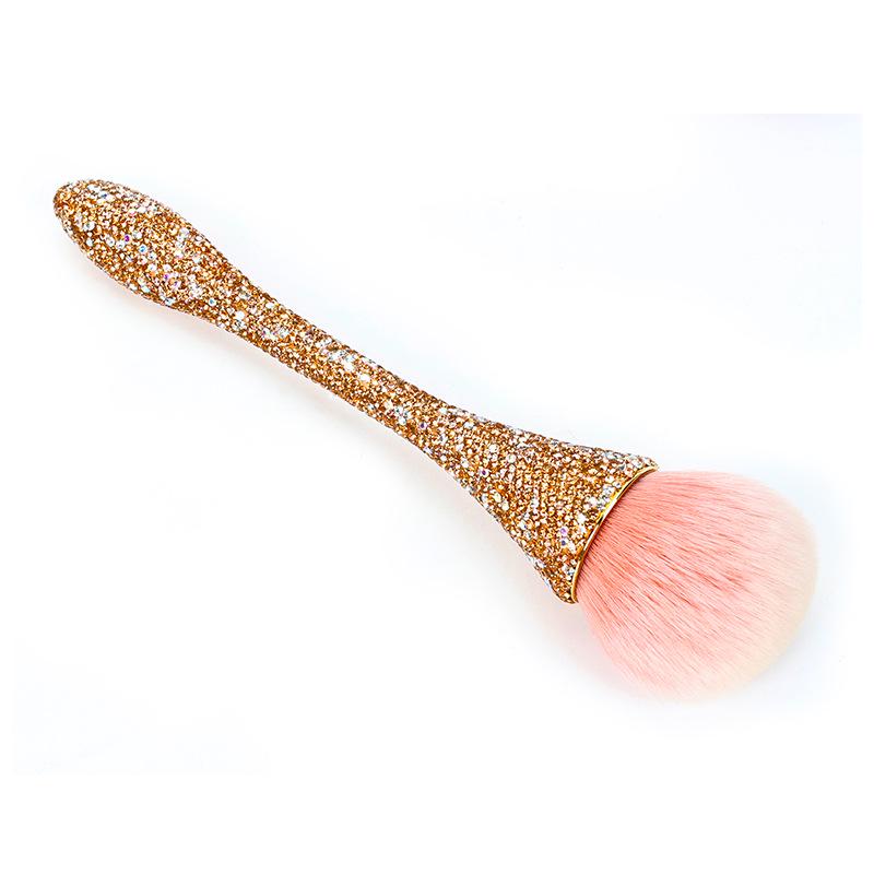 Soft Small Waist Nail & Makeup Brush for Blush and Loose Powder