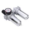 Air Compressor Filter Regulator Combo 1 4in SFC200 Aluminum Alloy Oil Water Separator Semi Auto Drain for Auto Repair