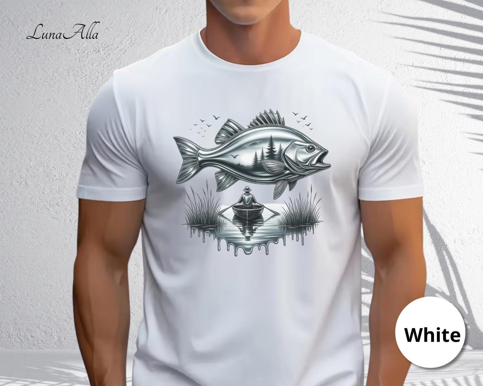 Fish Shirt,Fishing Shirting,Giftful Nature Shirt,Fish Shirting,Fish Bass,Fisherman Gift T-shirt,Naturism Lovers Tee,90s Wildlife Shirt XXXL