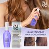 Spray all'olio essenziale per la cura dei capelli PURC senza vapore e senza lavaggio, morbido e liscio, ripara spray per la cura dei capelli rotto, secco, soffice, senza lavaggio a vapore