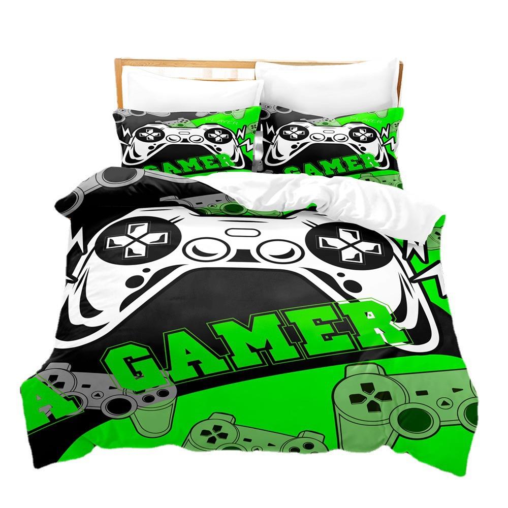Fashion Technology Printing, 3D Digital Printing, Bedding, Duvet Covers, Pillowcases, Three-piece Sets