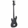 Vidaxl Bass Guitar For Beginners, With Bag, Black, 4/4, 46"